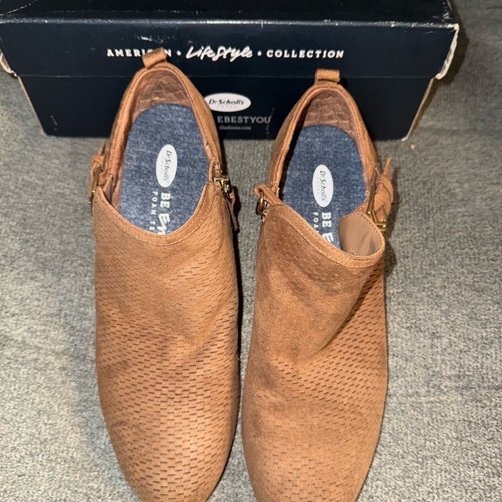 Dr. Scholl’s Boots Booties Womens 8 Medium Toasted coconut shoes
